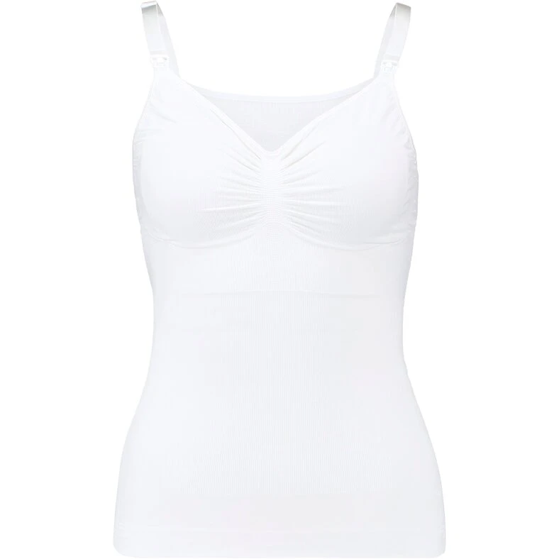 Carriwell Seamless Ammetop med Shapewear Hvid - Large