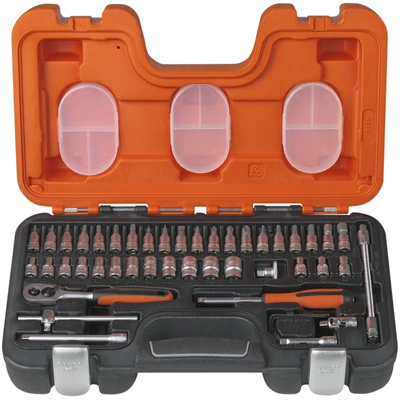 Bahco Topnøglesæt 1/4" S460 - 46 dele