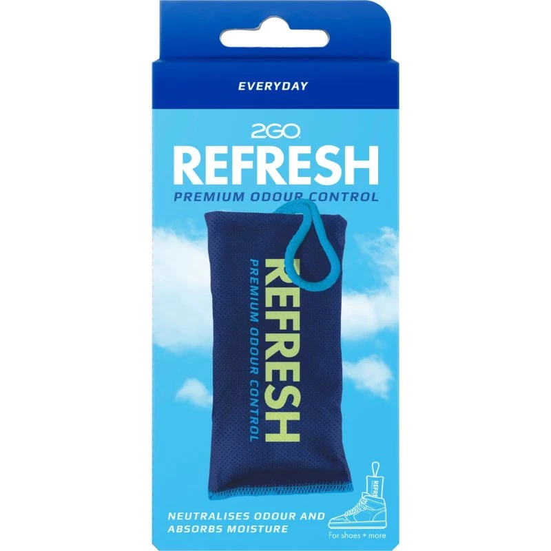 2 Go Refresh Duftposer til sko og sportsudstyr