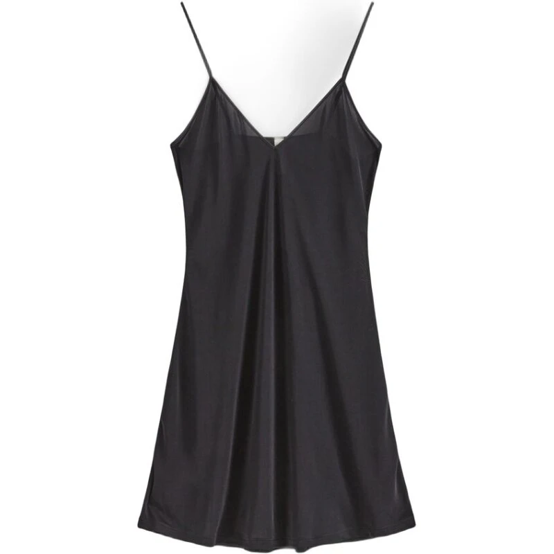 Lindex Nightie natkjole med V-hals, beige