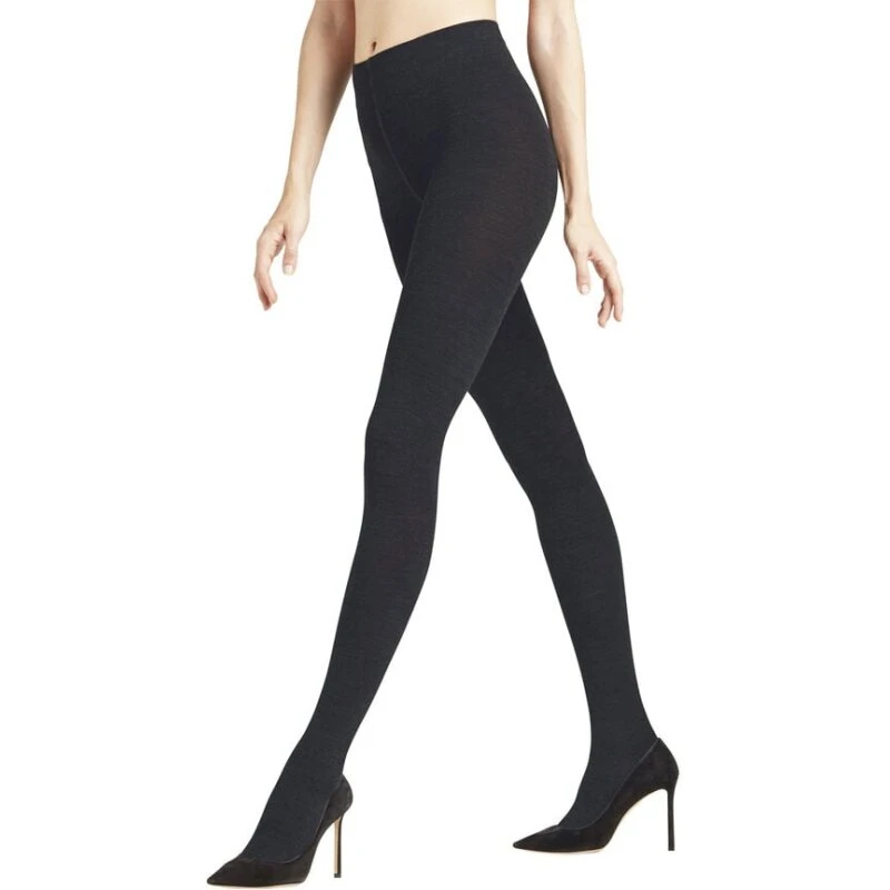 Falke SoftMerino Tights – Armygrøn strømpebukser