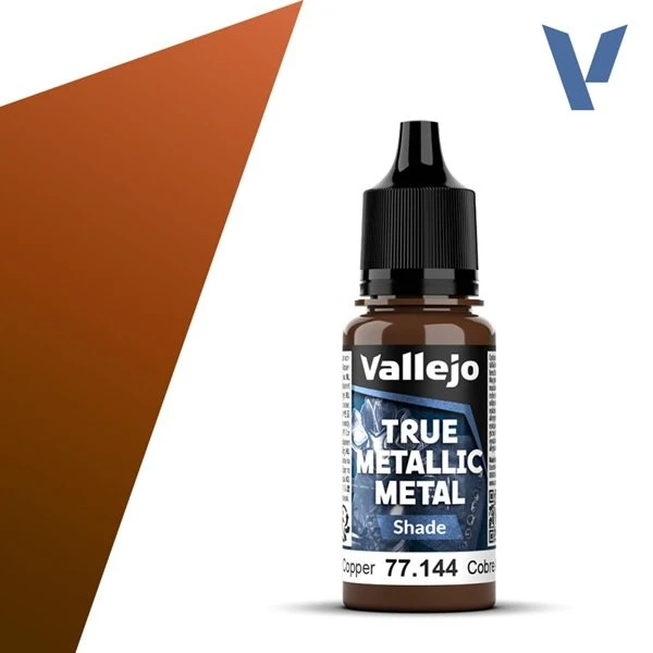 Vallejo True Metallic Metal: Shade - Ancient Copper - 18ml