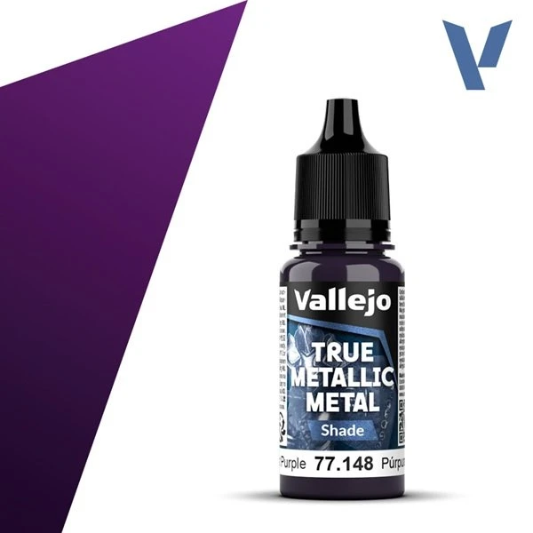 Vallejo True Metallic Metal Shade - Amethyst Purple 18ml