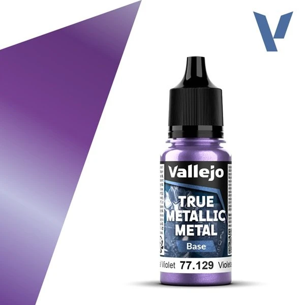 Vallejo True Metallic Metal Shade - Celestial Violet - 18ml