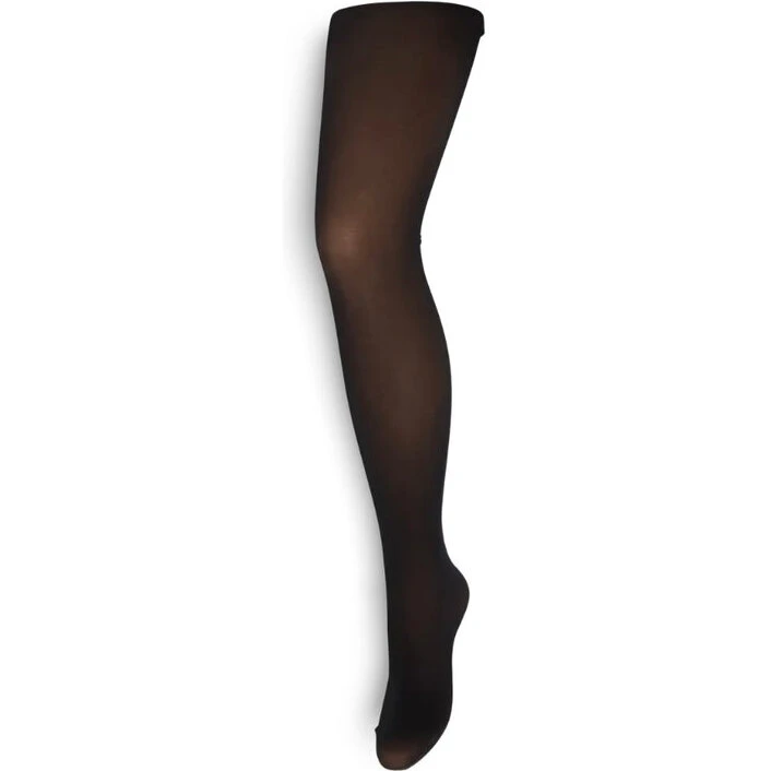 Pieces Sophie termo-strømpebukser Black/Nude (nude fleece)