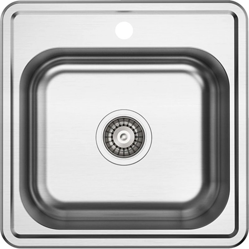 Lavabo LA 410 køkkenvask i rustfrit stål, 48,5x48,5 cm