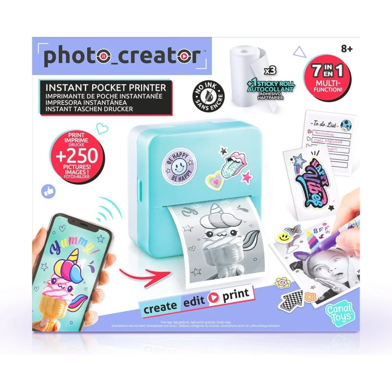 Studio Creator Photo Creator Instant lommeprinter