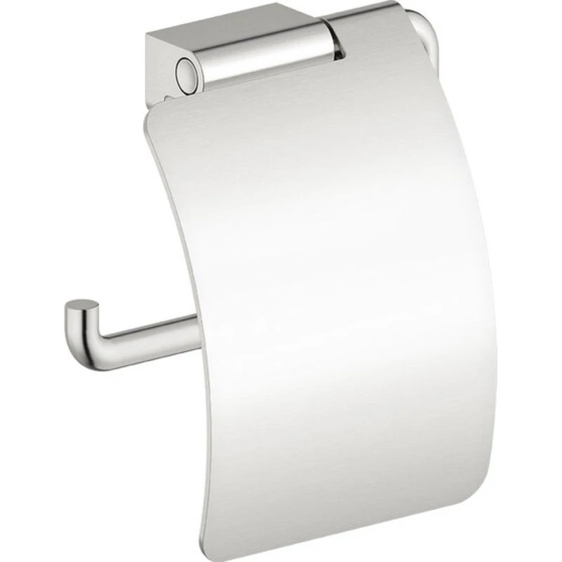 Damixa Zen toiletrulleholder i stål med låg