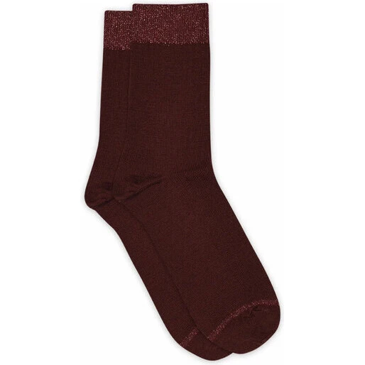 MP Erina Wool uldstrømper, Wine Red