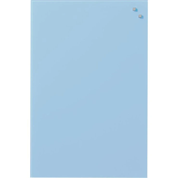 NAGA Magnetisk Glastavle 40 x 60 cm - Lyseblå