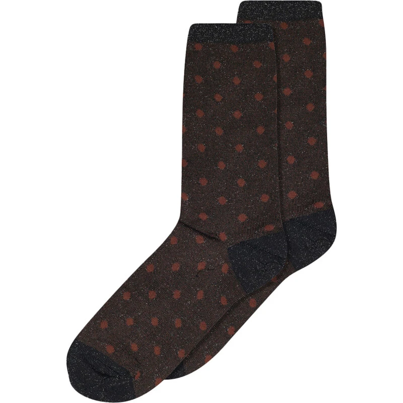 mp Woman Donna Glitterstrømper Navy 37-39