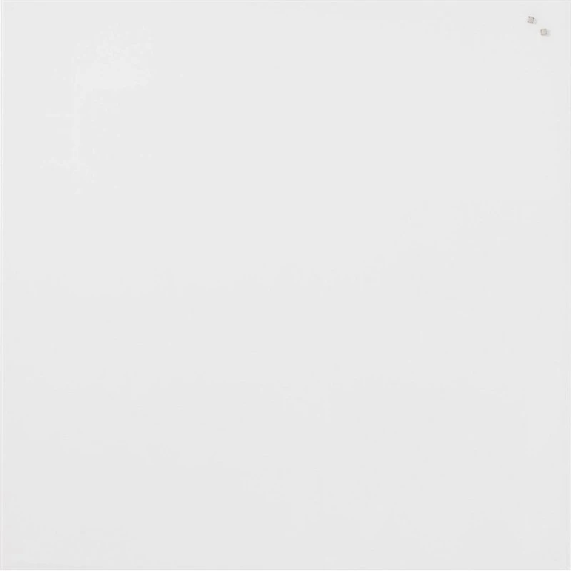 NAGA PURE White magnetisk glastavle 100x100 cm