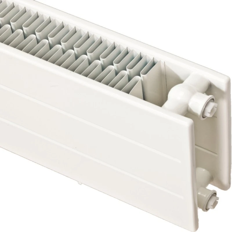 Hudevad LK konvektor 22 - 210 x 2500 mm, RAL 9016 Hvid