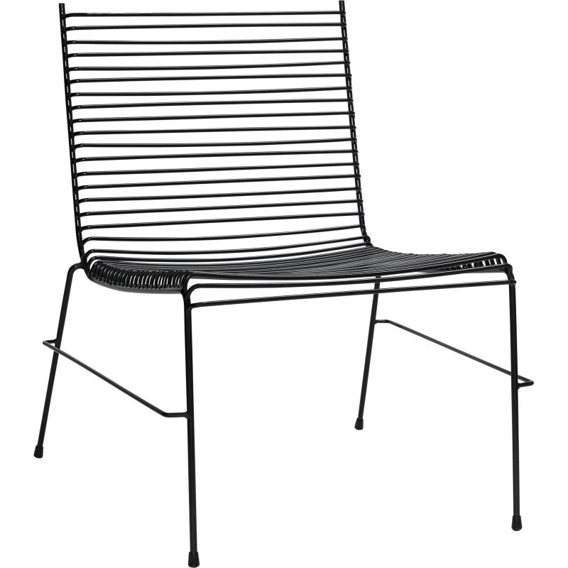 Hübsch String Loungestol - Sort