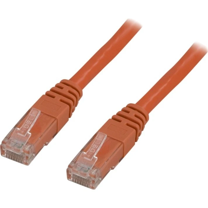 DELTACO Cat6 U/UTP Patchkabel, LSZH, 0,75m, Orange