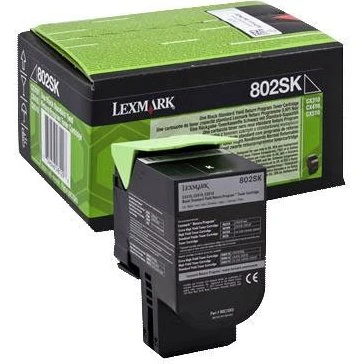Lexmark 80C2SK0 Sort Lasertoner