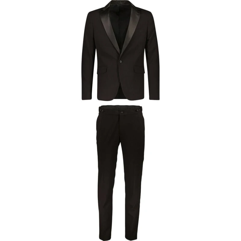 Lindbergh Jakkesæt Slim Fit - Sort (30-605004)
