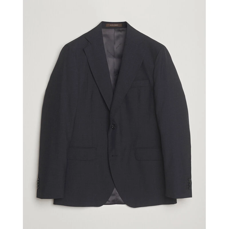 Oscar Jacobson Fogerty Blazer Blå, 100% uld