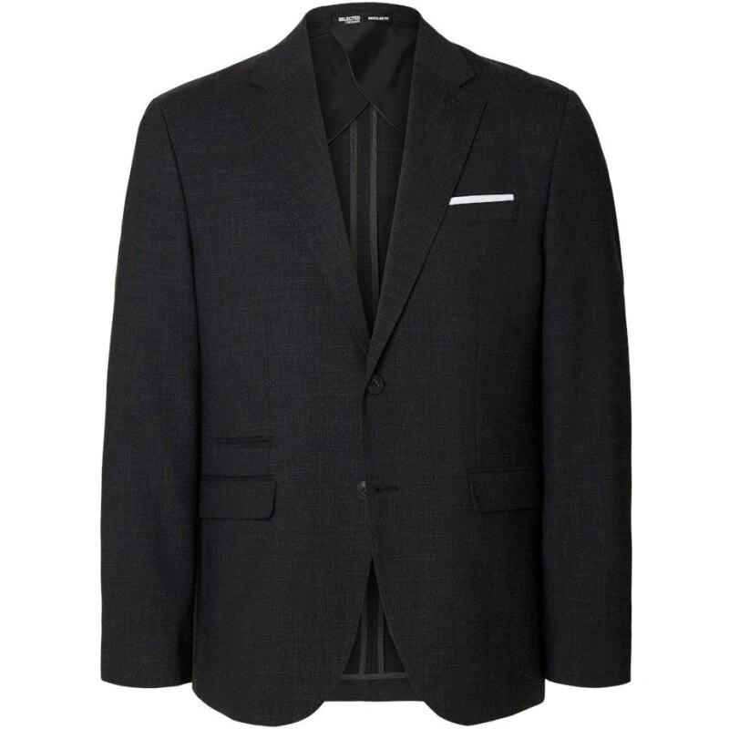Selected Homme Oasis Slim hørblazer - Sort