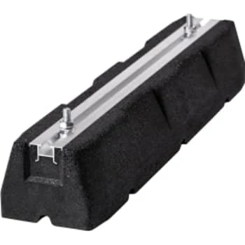 Enstal Gummifødder til varmepumpe, 400x95x130mm (2 stk.)