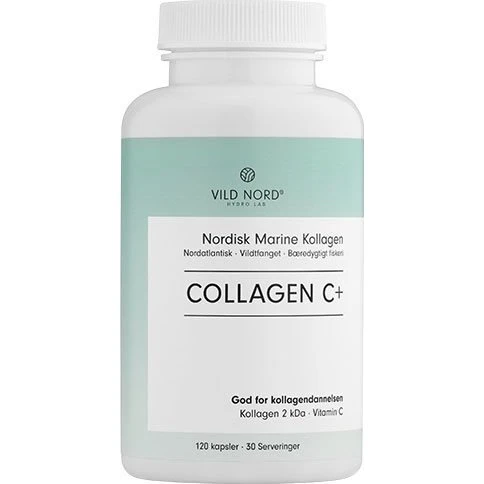 Vild Nord Collagen C+ 120 kapsler