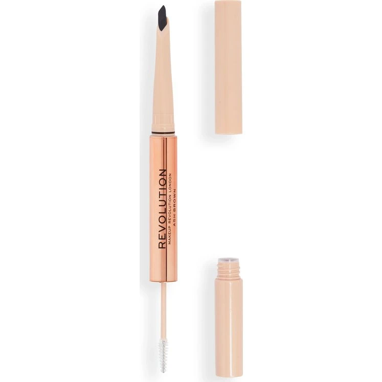 Makeup Revolution Fluffy Brow Filter Duo - Ash Brown