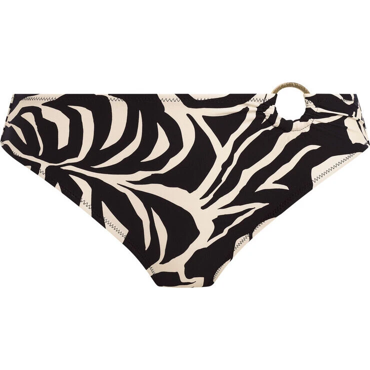 Fantasie Aruba Nights Mid-Rise Bikini Tai Black/Cream