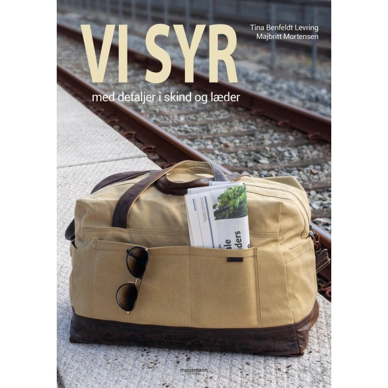 Vi syr - med detaljer i skind og læder af Tina Benfeldt Levring