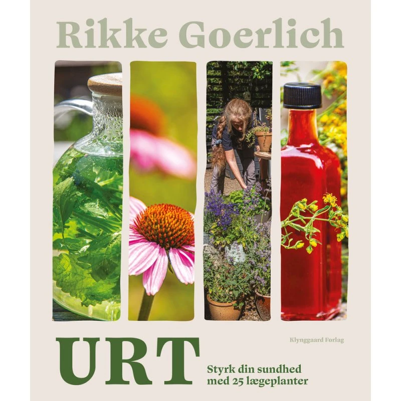 URT - Styrk din sundhed med 25 lægeplanter af Rikke Goerlich