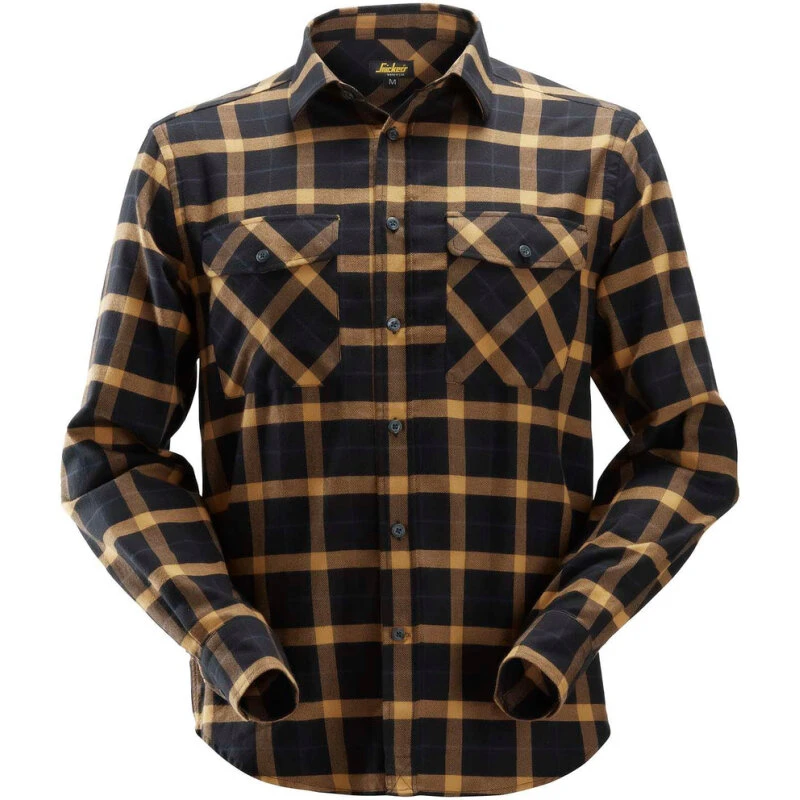Snickers 8516 AllroundWork let flannelsskjorte, ternet