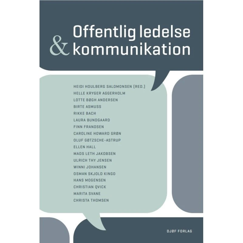 Offentlig ledelse og kommunikation - Djøf Forlag