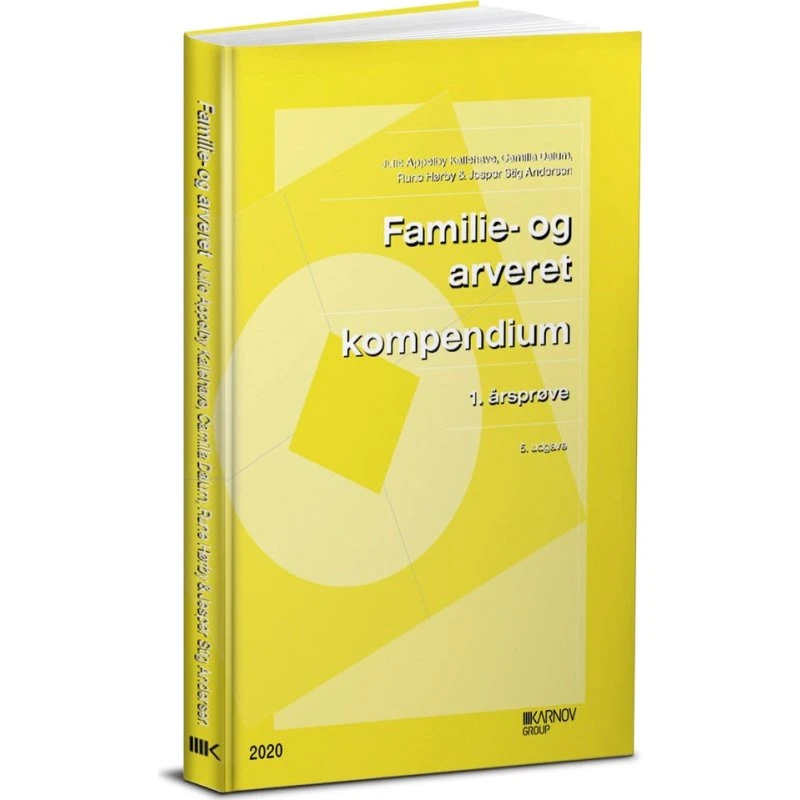 Familie- og arveret, 1. årsprøve - Rune Hørby m.fl.