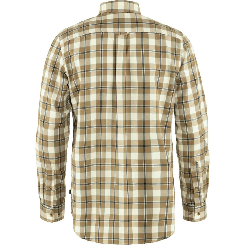 Fjällräven Singi Flannelskjorte Herre, Buckwheat/Green