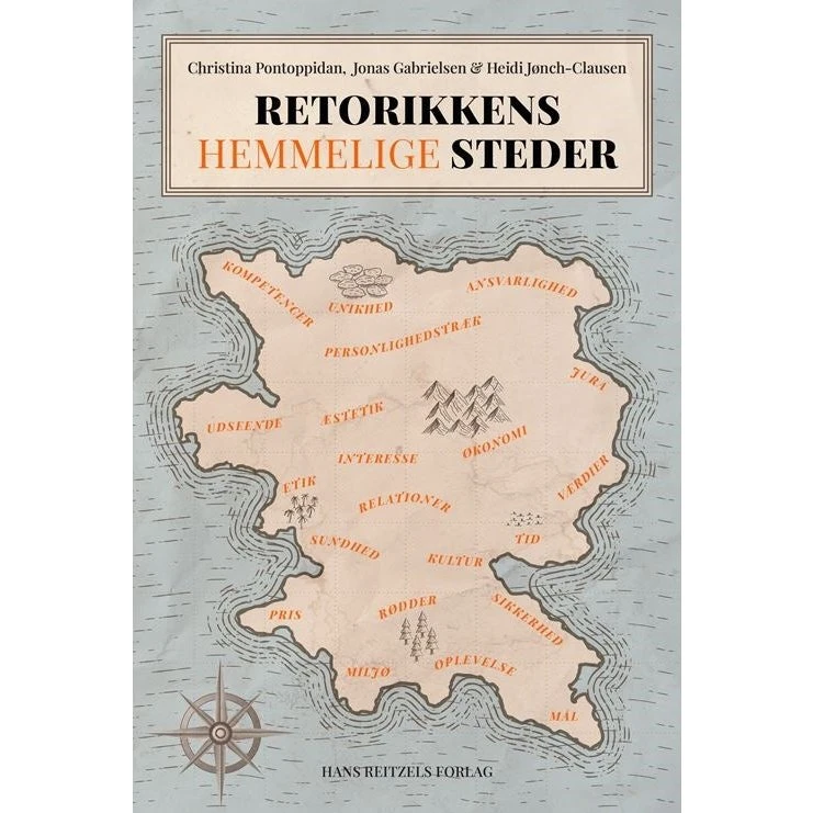 Retorikkens hemmelige steder - Christina Pontoppidan - Bog