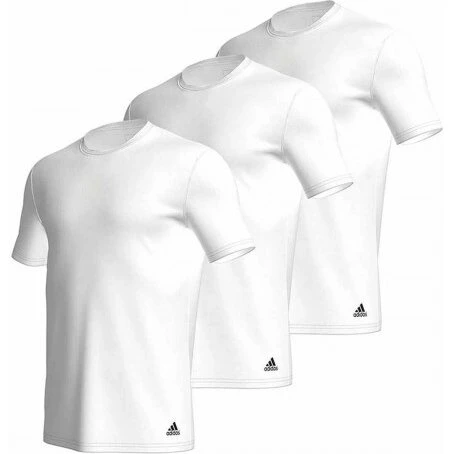 Adidas Active Core Cotton T-shirt 3-pak, hvid (S)