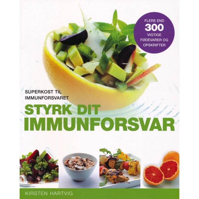 Kirsten Hartvig: Styrk dit immunforsvar - Bog