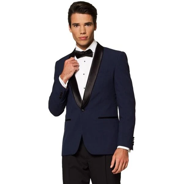 OppoSuits Tuxedo Midnight Blue - Slim-fit smoking