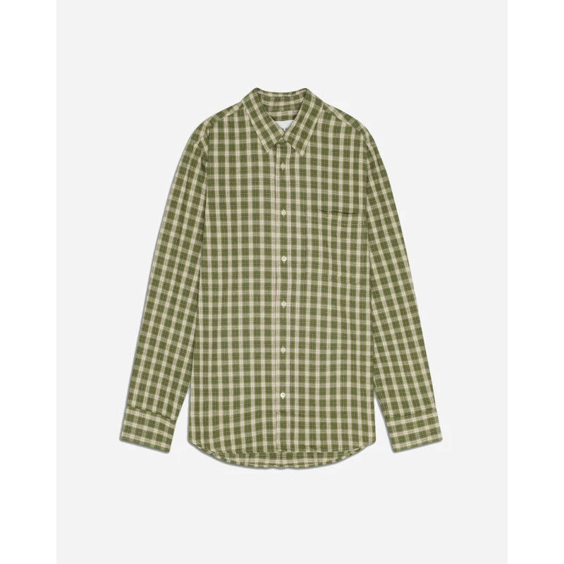 NN07 Deon 5465 Skjorte, Indigo Check – Regular-fit