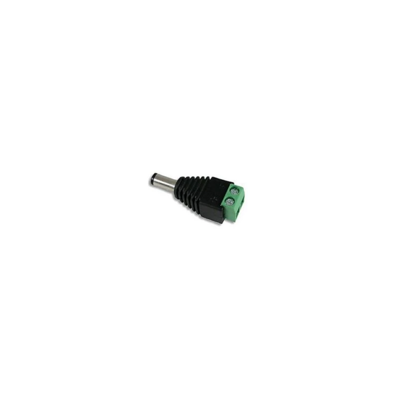 DC hanstik med skrueterminaler, 5,5/2,1 mm (12V/24V)