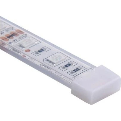 Silikone endeprop til LED strip - 12mm, IP67 & IP68