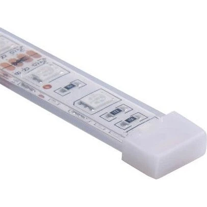 Silikone endeprop til LED strip - 10mm, IP67 & IP68