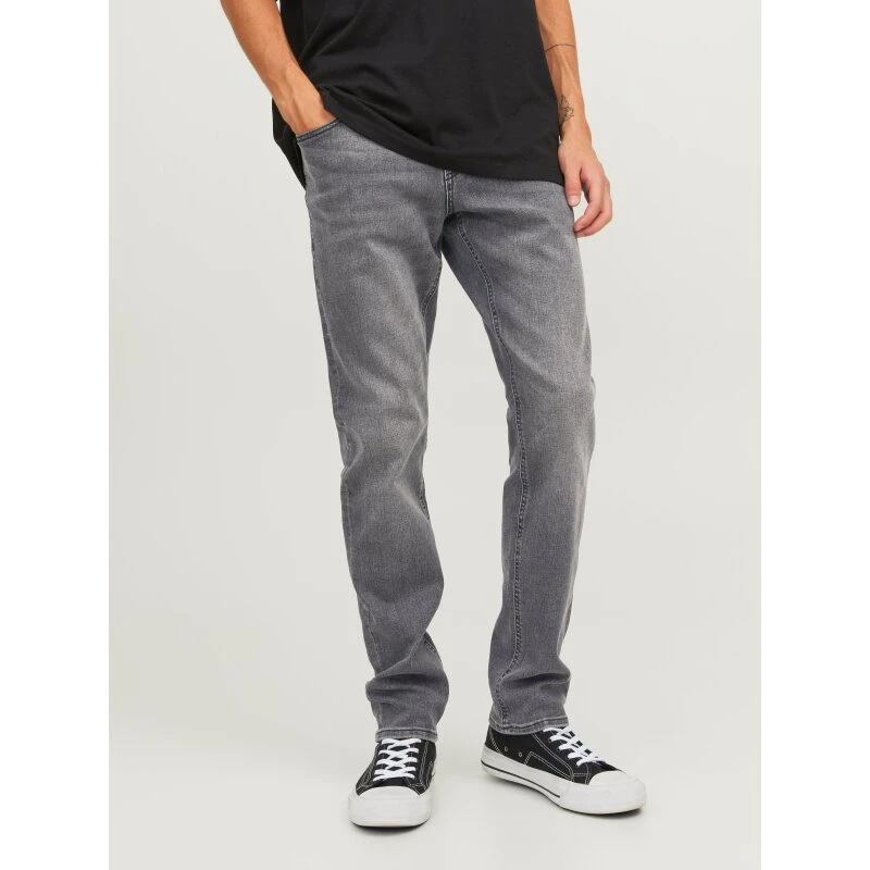 JACK & JONES Glenn Original Slim Jeans - Black Denim, Low Waist