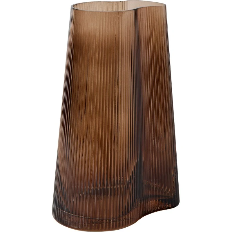 Muubs Ripe vase 26 cm, røgbrun