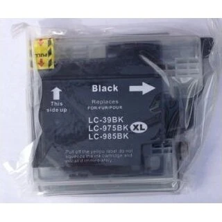 LC 985 BK kompatibel sort blækpatron 17 ml