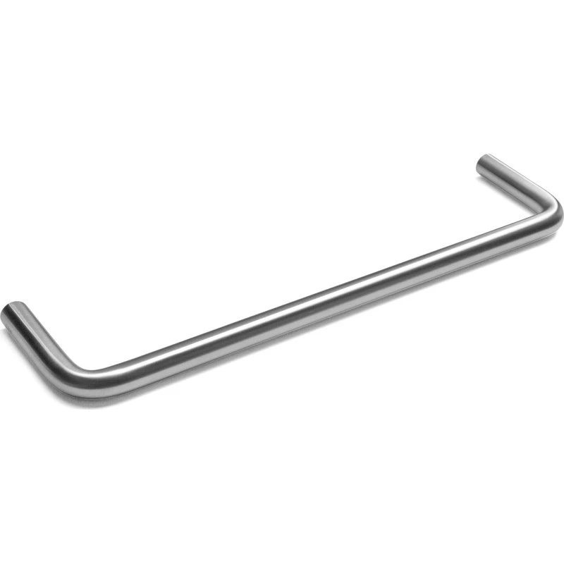 D Line håndklædestang, 30 cm, børstet rustfrit stål