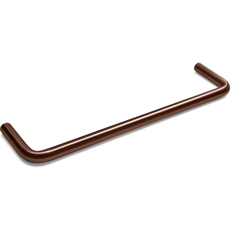 D Line håndklædestang, 30 cm, børstet bronze