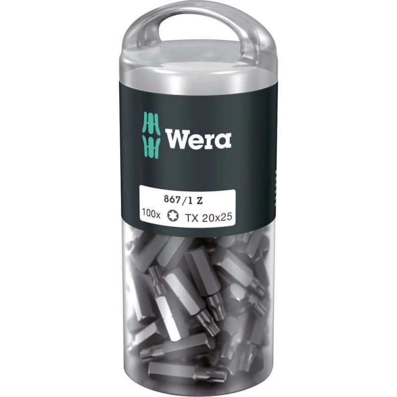 Wera 867/1 Z TX Bits - TX20 (25 mm)