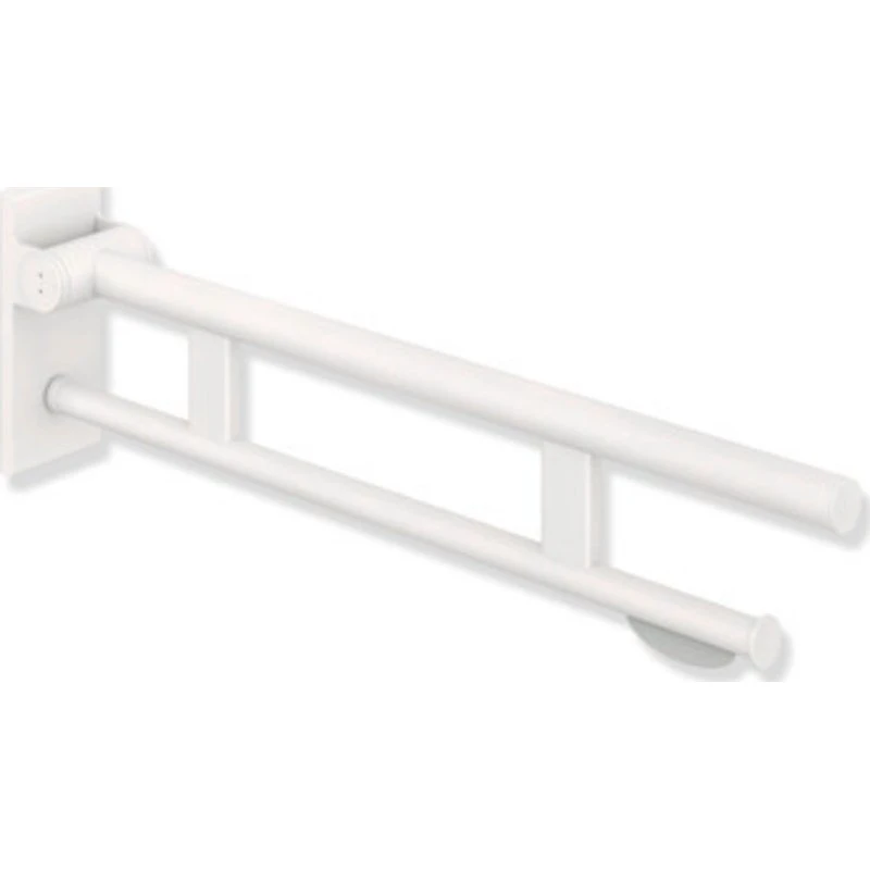 Hewi System 900 Duo armstøtte, 91,2 cm, mat hvid