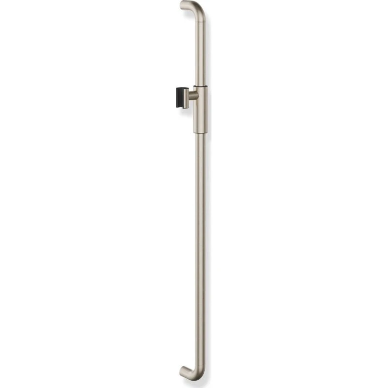 Hewi S480 Brusestang med magnetisk holder, 90 cm, børstet nikkel
