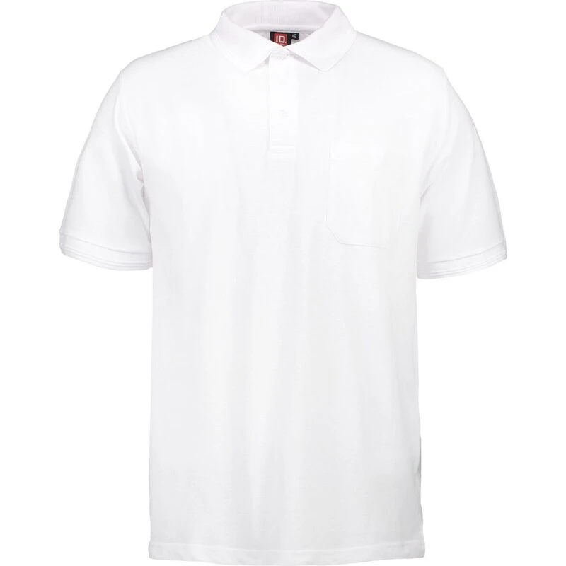 ID PRO Wear Polo 0320 med brystlomme, sort